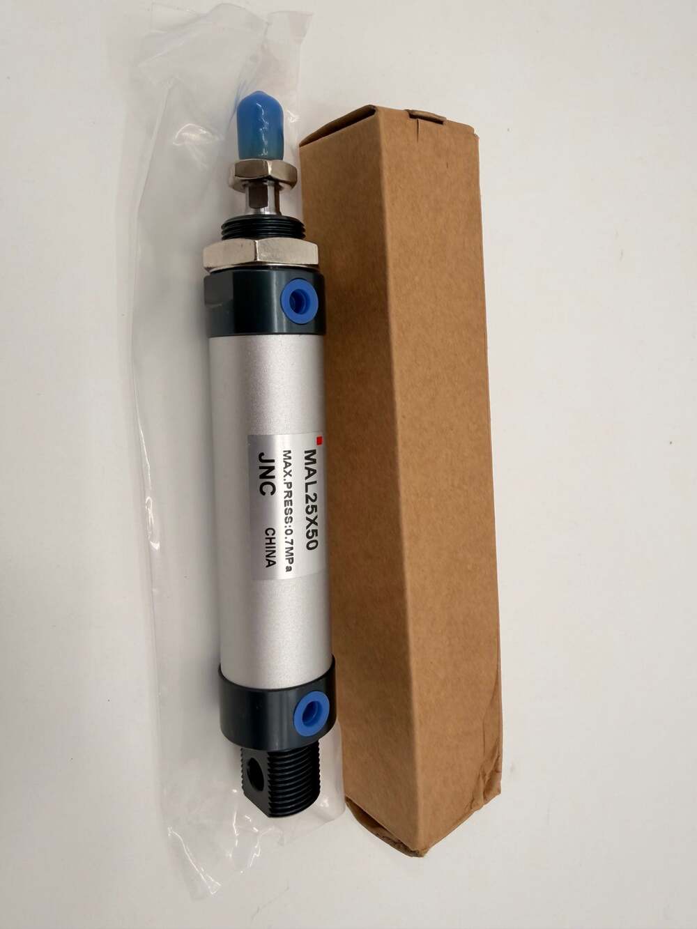 JNC MAL25x50 Double Acting Pneumatic Air Cylinder 25mm Bore 50mm Stroke